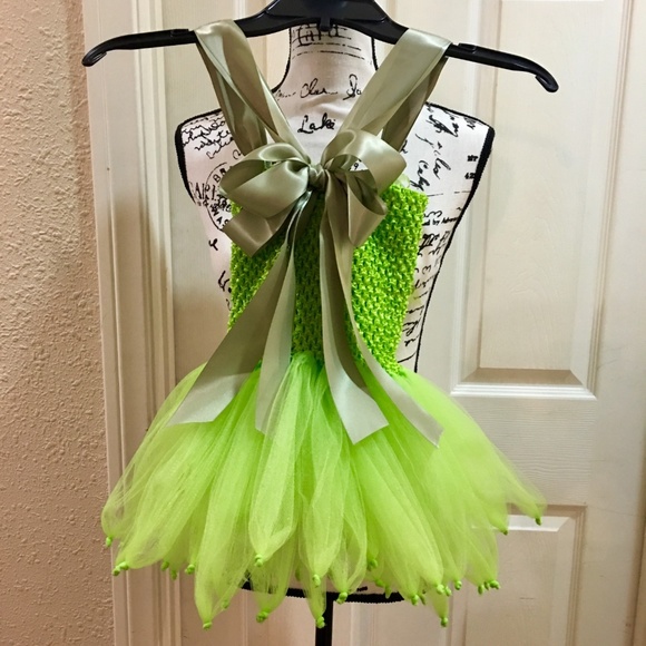 TINKERBELL couture tutu dress/costume - Picture 4 of 8